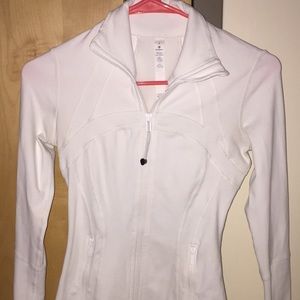 Lululemon White Define Jacket